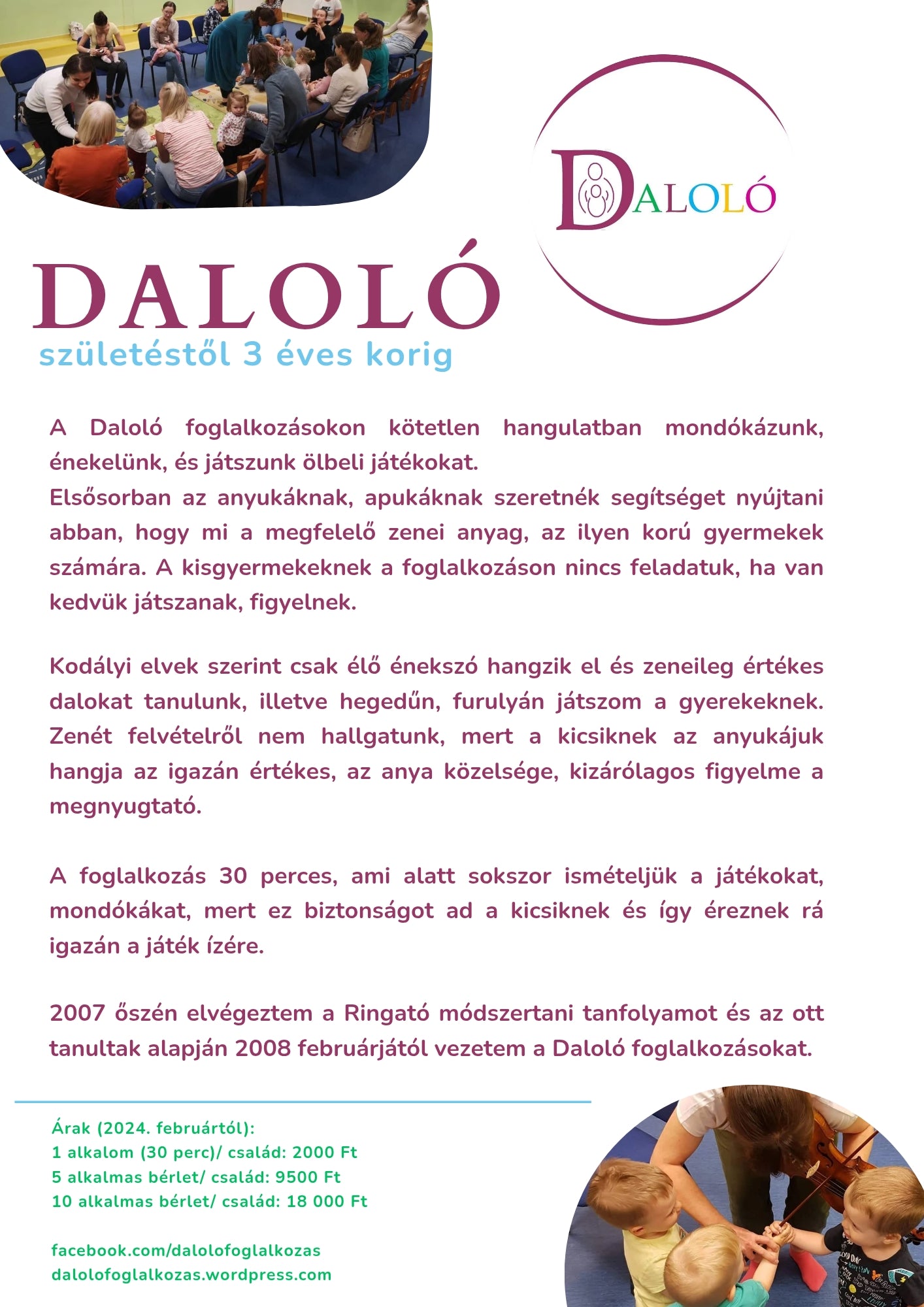 Foglalkozások gyerekeknek Óbudán