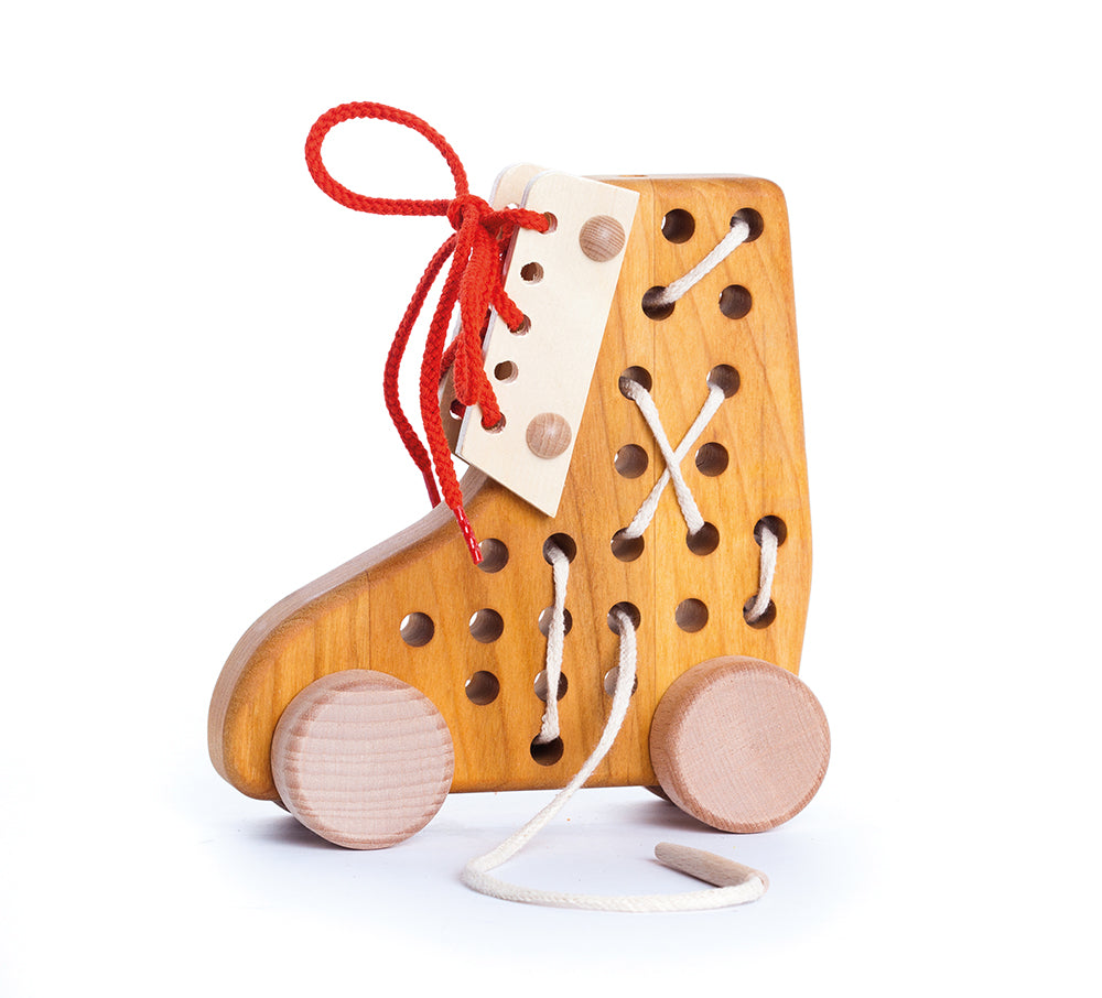 34120 Lace-up toy - Shoes - natural color