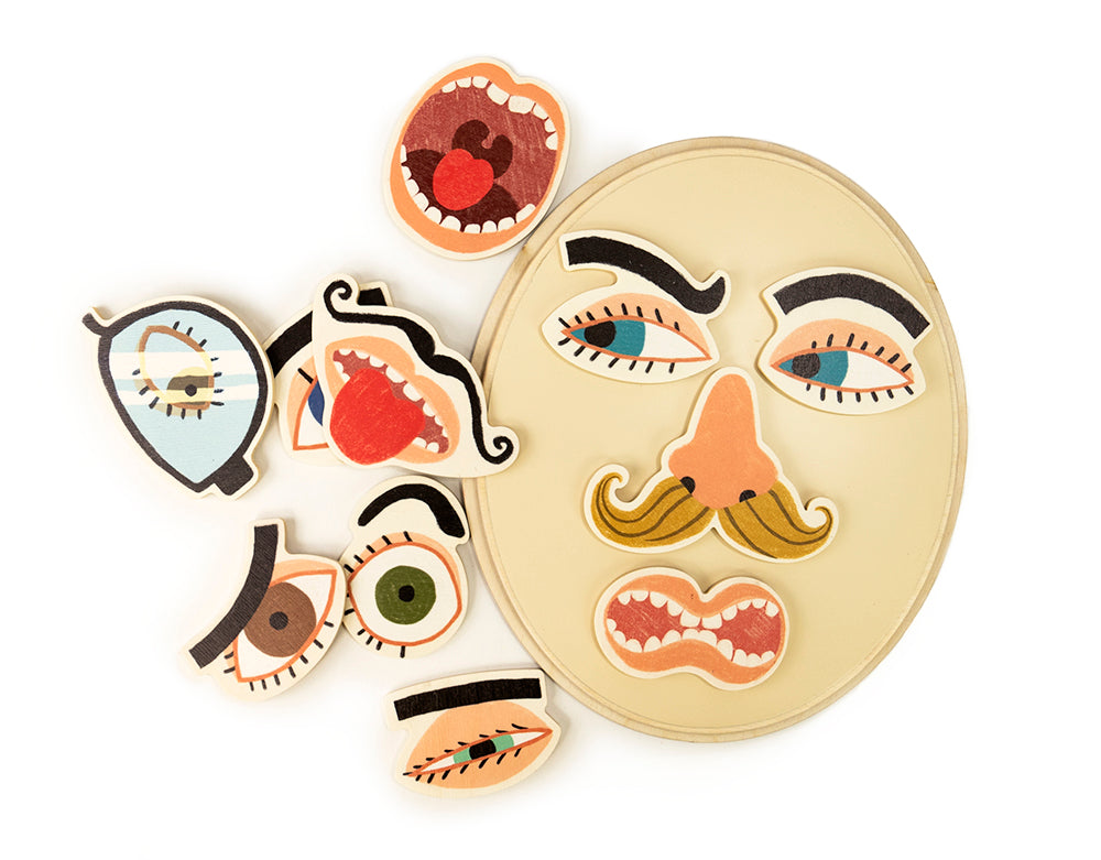 93030 "Thousand faces" magnetic face toy set