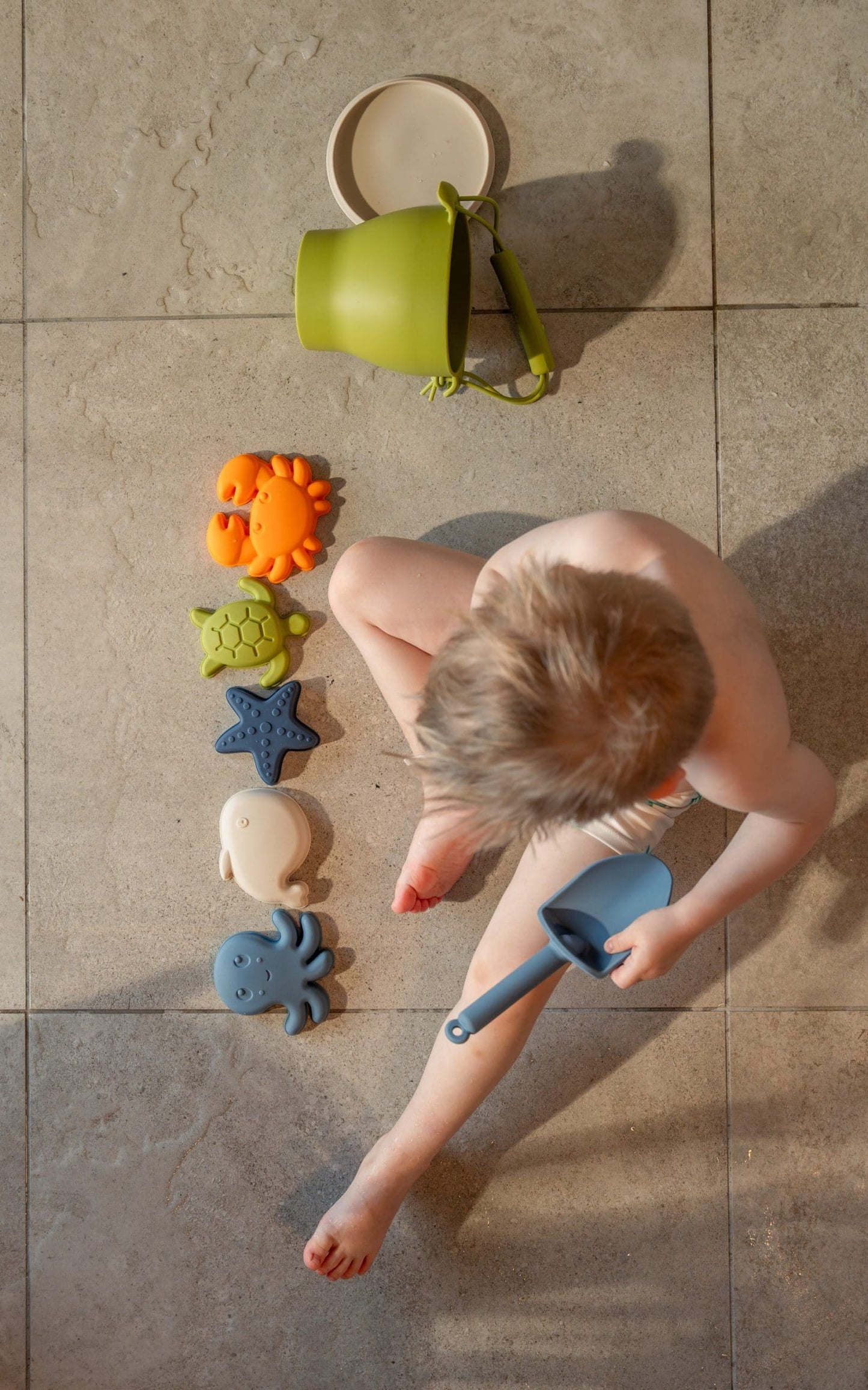 Silicone sandbox set - Sea animals