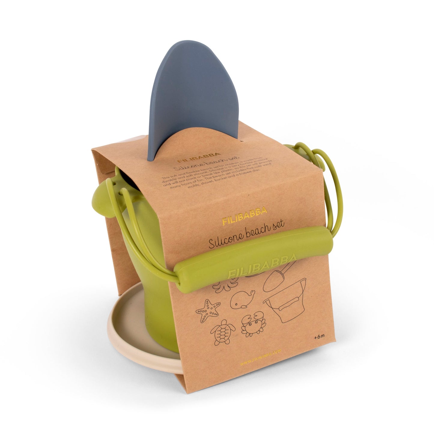 Silicone sandbox set - Sea animals