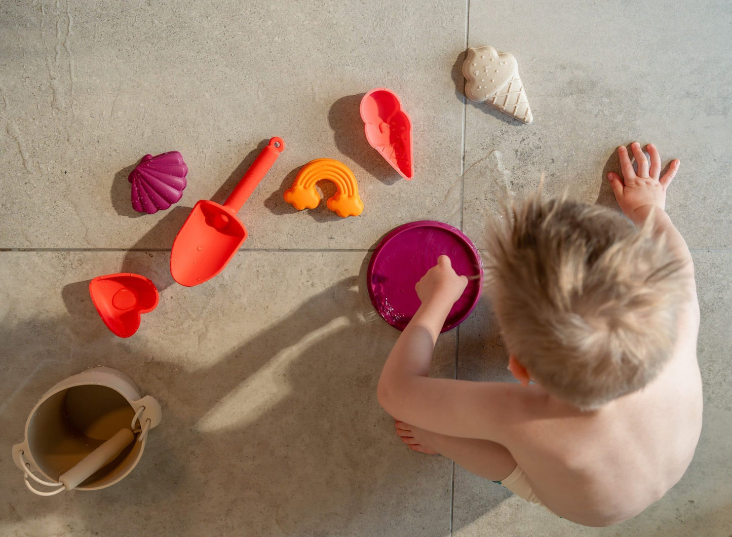 Silicone sandbox set - Fun on the beach