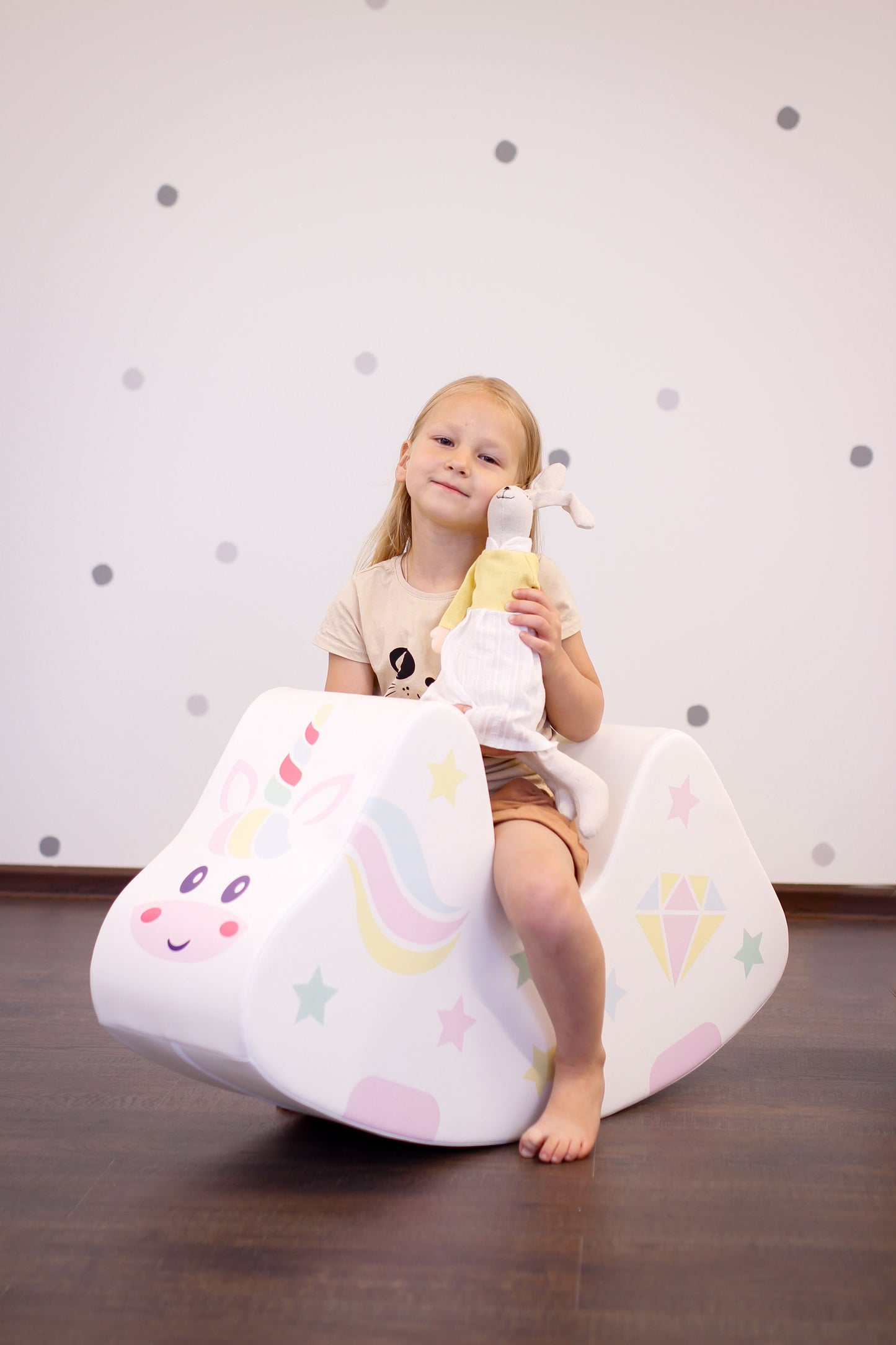 Soft Play Ride on Toy - Unicorn