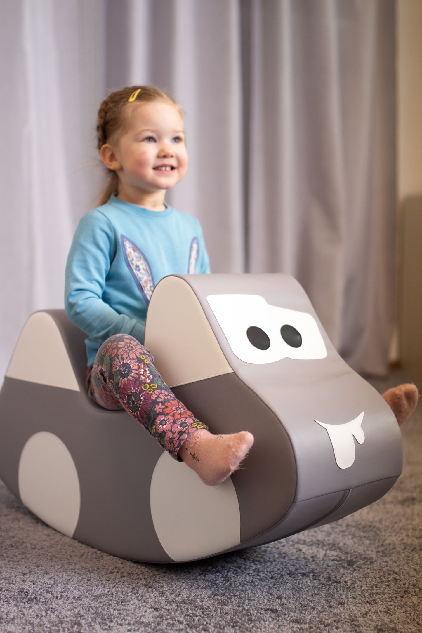 Soft Play Ride on Toy Car (#8, grey)