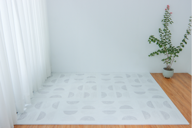 Habszivacs játszószőnyeg - Modern design - 114 x 168 cm