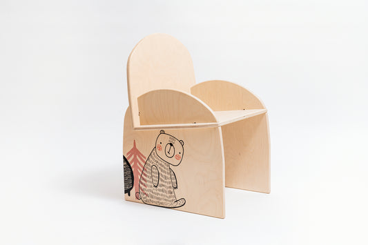 REGNBUE Forest Animals Gyerekszék