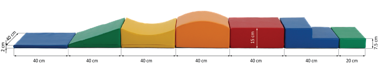 Soft Play Set - Little Crawler (#7(S)_1, bright colours)