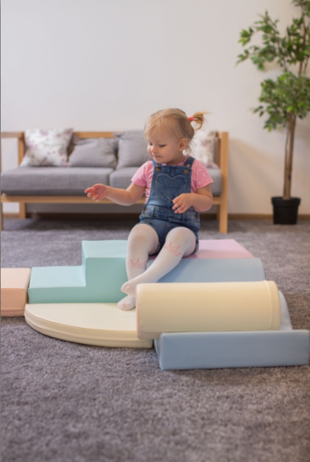 Soft Play Activity set - Discoverer (28_4, pastell colours)
