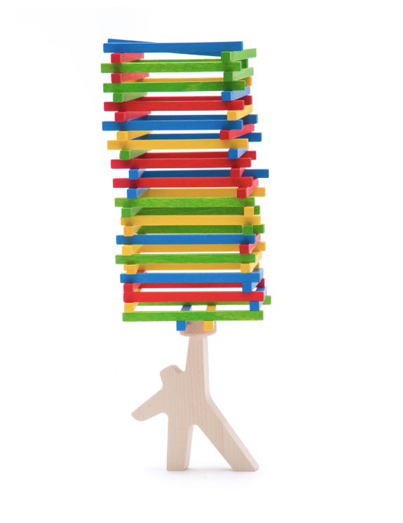 97510 Balancing athlete - tower builder
