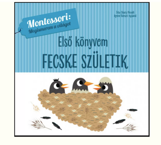 ELSÕ KÖNYVEM - FECSKE SZÜLETIK - MONTESSORI: MEGISMEREM A VILÁGOT
