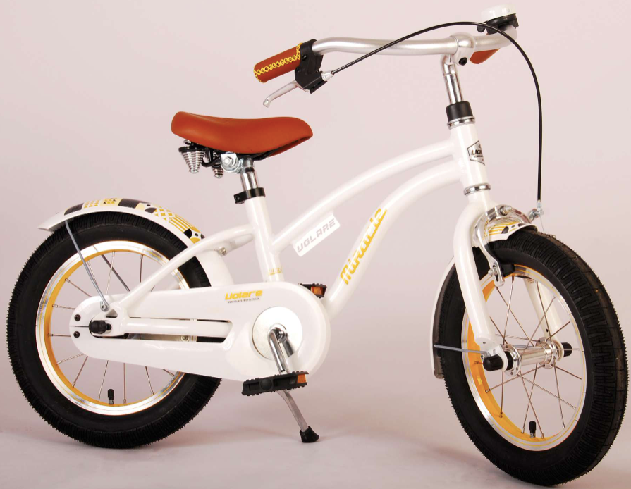 Volare Miracle Cruiser gyerekbicikli - lány - 14 colos - 4-5 éveseknek - fehér