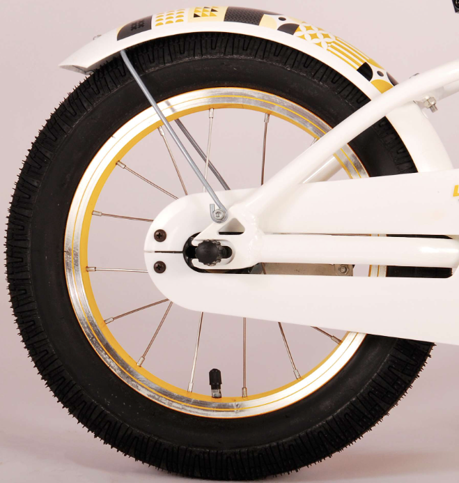 Volare Miracle Cruiser gyerekbicikli - lány - 14 colos - 4-5 éveseknek - fehér