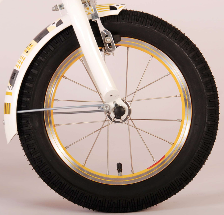 Volare Miracle Cruiser gyerekbicikli - lány - 14 colos - 4-5 éveseknek - fehér