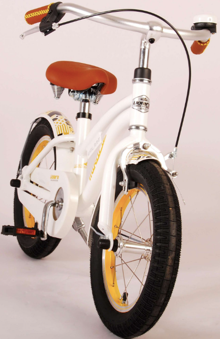 Volare Miracle Cruiser gyerekbicikli - lány - 14 colos - 4-5 éveseknek - fehér