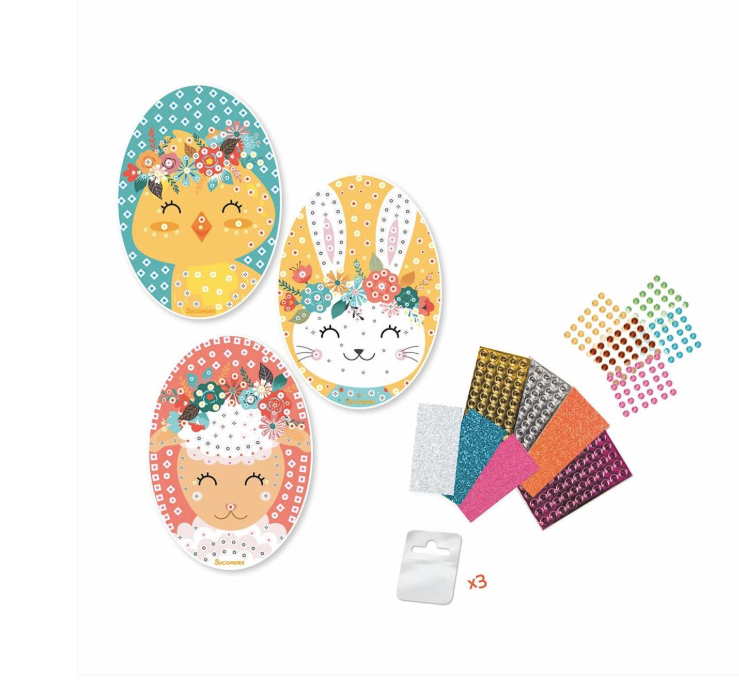 Sycomore Mozaikkép készítés - húsvéti tojások