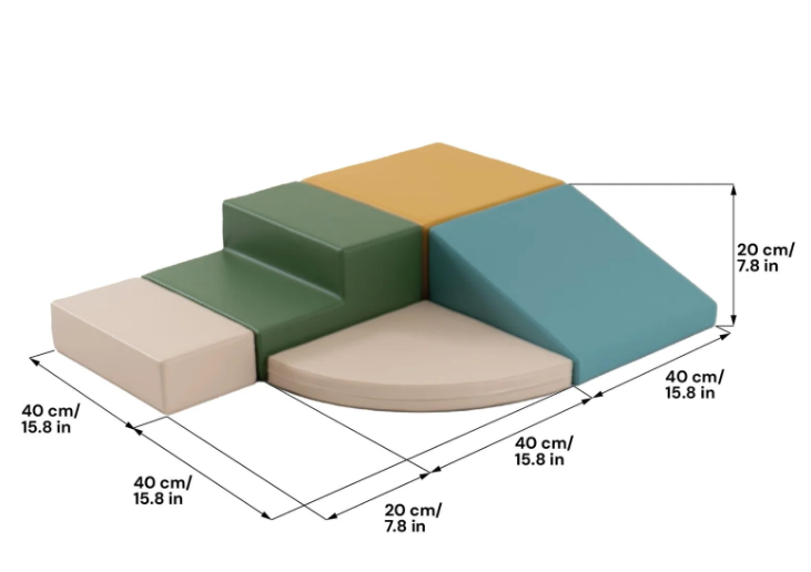 Soft Play Foam Block Set - Corner Climber 6_1