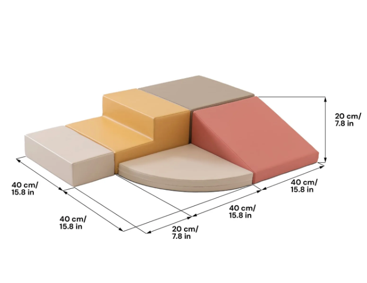 Soft Play Foam Block Set - Corner Climber 6_1