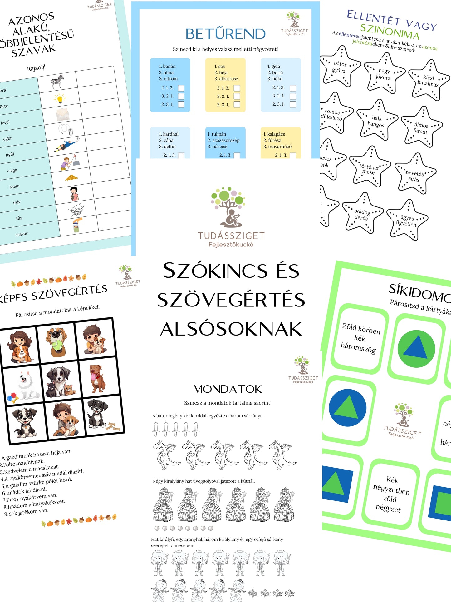 Szókincs és szövegértés alsósoknak