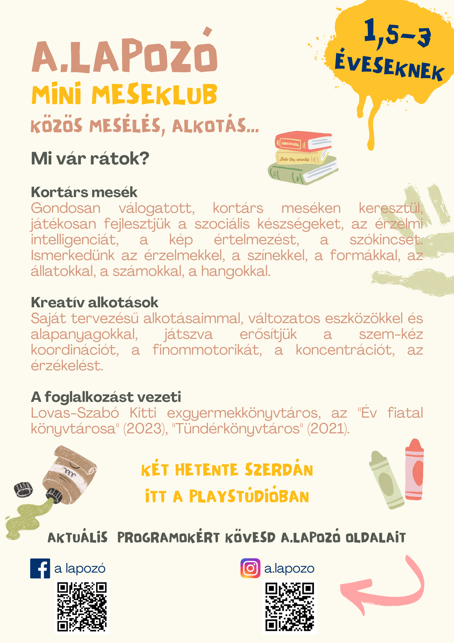 Foglalkozások gyerekeknek Óbudán