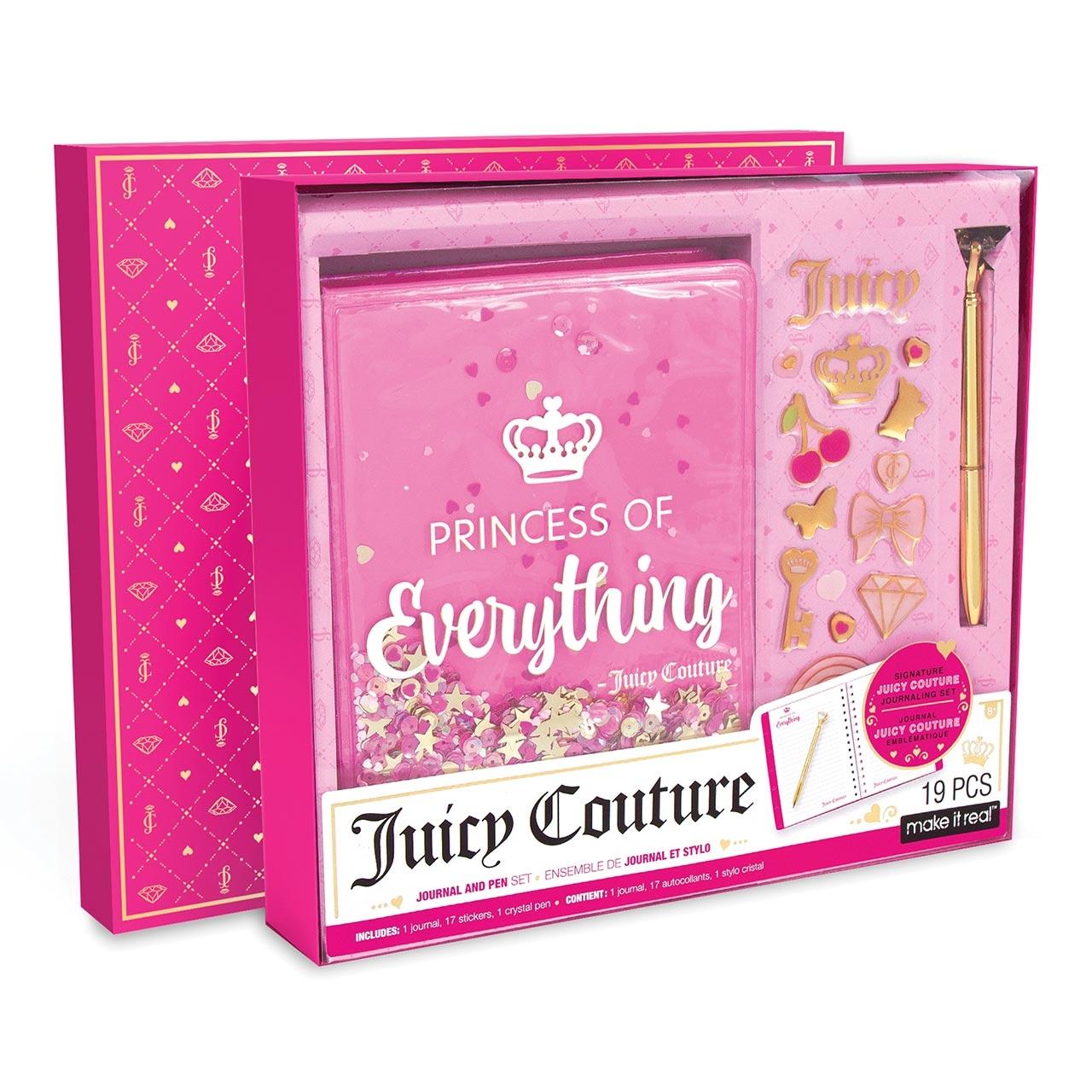 Make It Real Juicy Couture napló szett tollal