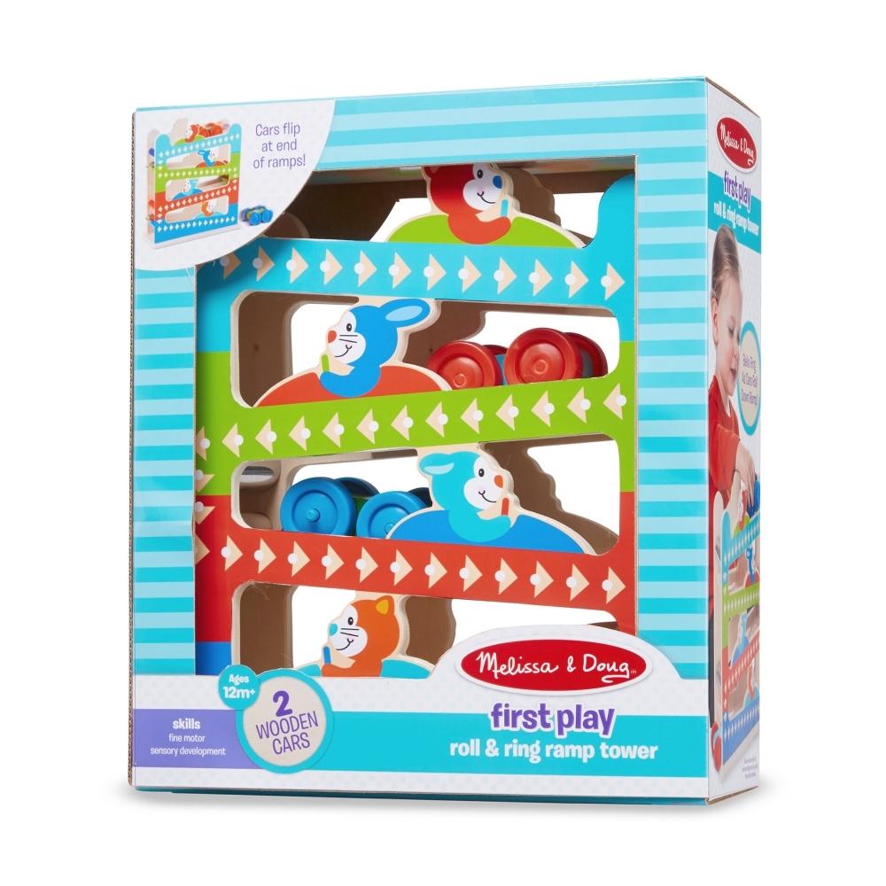 Melissa & Doug Bébi és tipegő fajátékok, Cikk-cakk autópálya