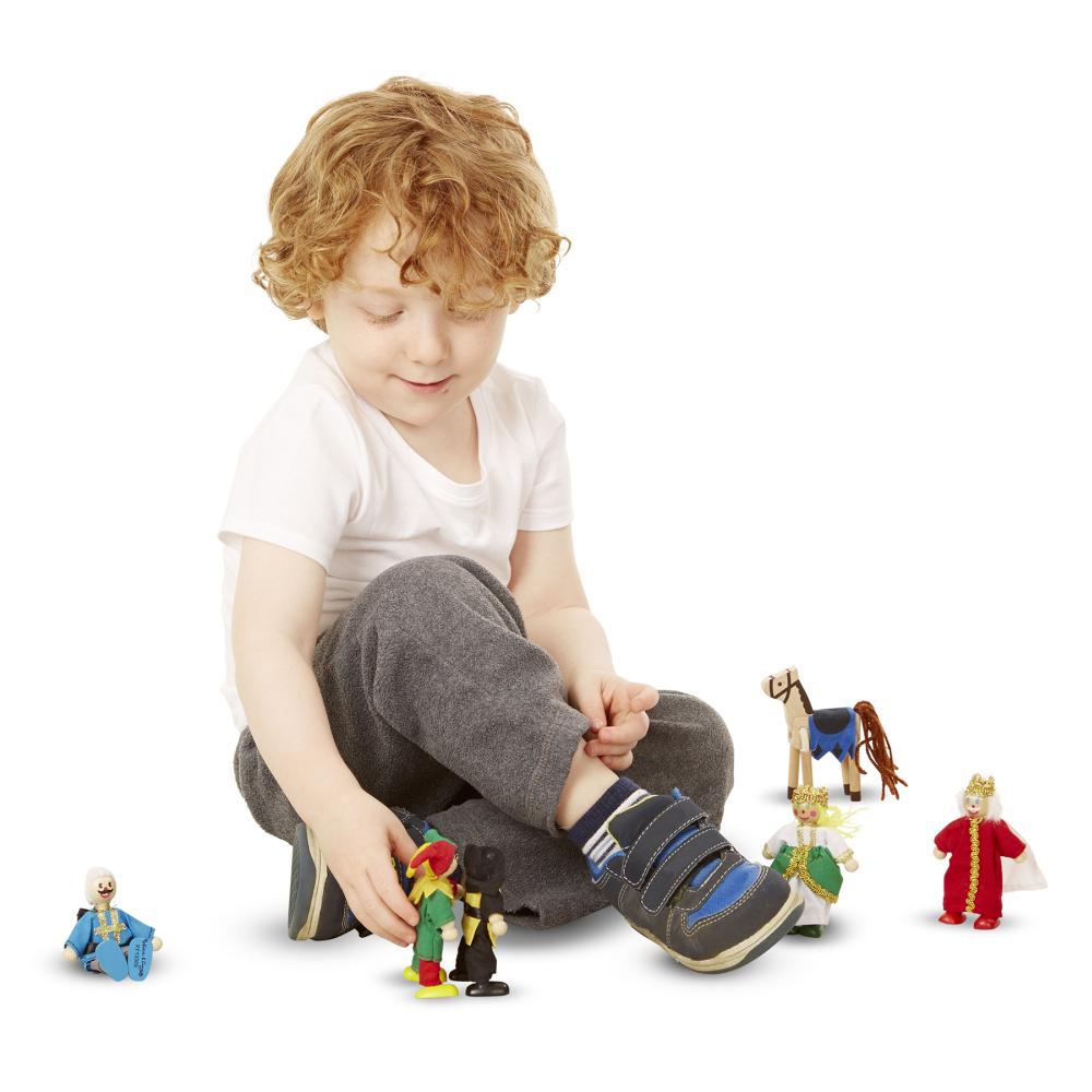 Melissa & Doug Fa figurák, Kastély lakói