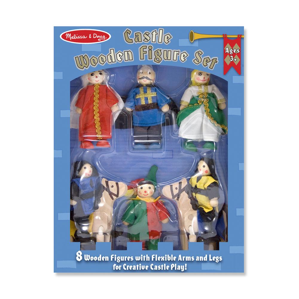 Melissa & Doug Fa figurák, Kastély lakói
