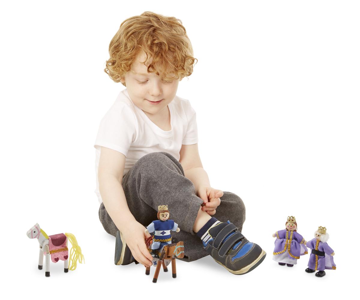 Melissa & Doug Fa figurák, Királyi család