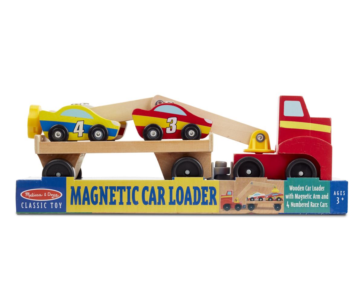 Melissa & Doug Fa jármű, Mágneses autószállító
