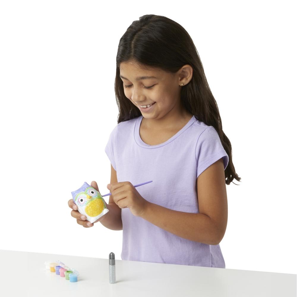 Melissa & Doug Kreatív játék, Bagolypersely díszítés