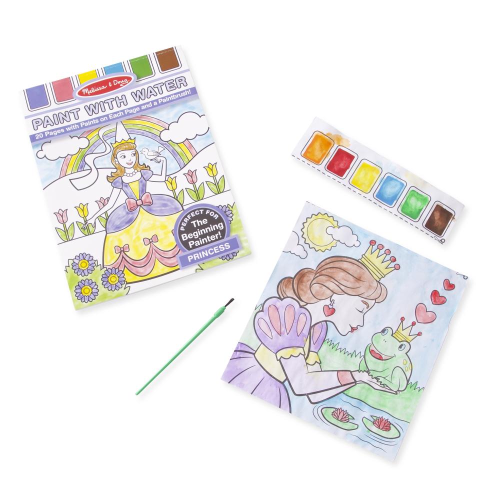 Melissa & Doug Kreatív játék, Festés vízzel, hercegnő