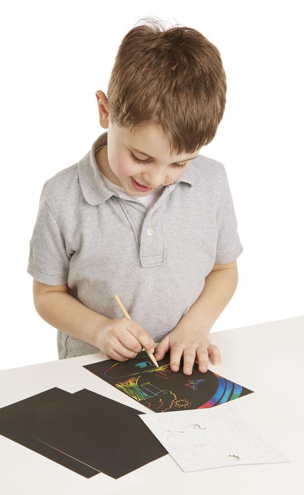 Melissa & Doug Kreatív játék, Képkarc, többféle téma
