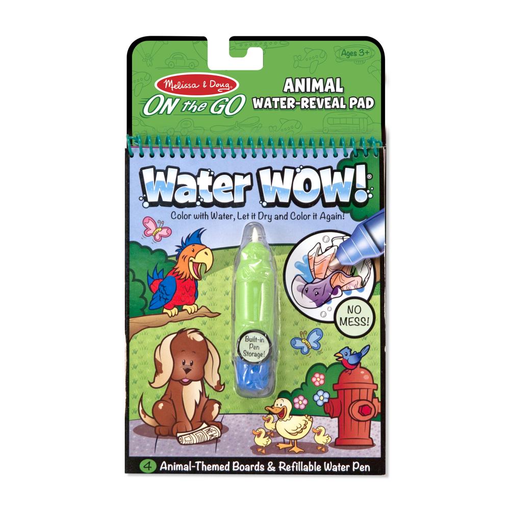 Melissa & Doug Kreatív játék, Rajzolás vízzel, állatok