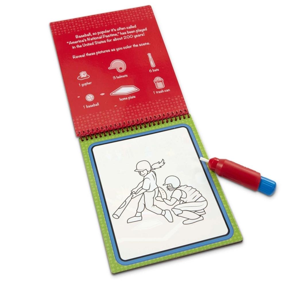 Melissa & Doug Kreatív játék, Rajzolás vízzel, sport