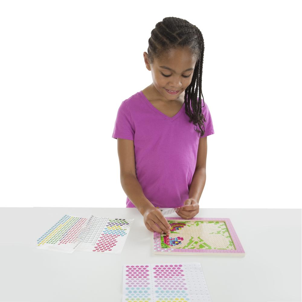 Melissa & Doug Kreatív játék, Számos matrica képkészítő, pillangó