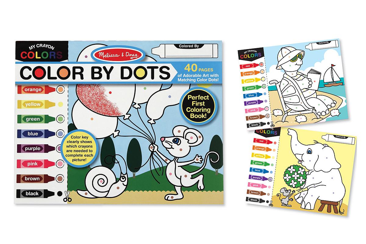 Melissa & Doug Kreatív játék, Színező készlet