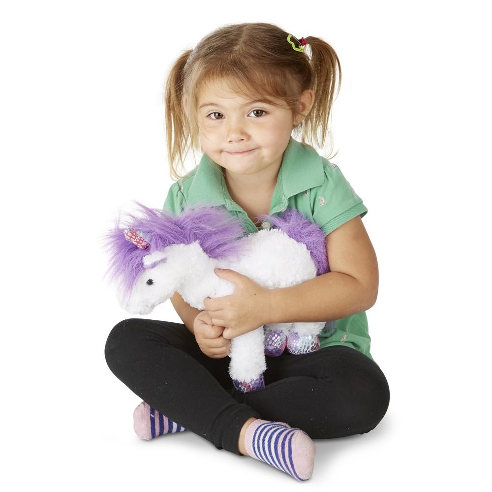Melissa & Doug Plüss figurák, Fehér unikornis