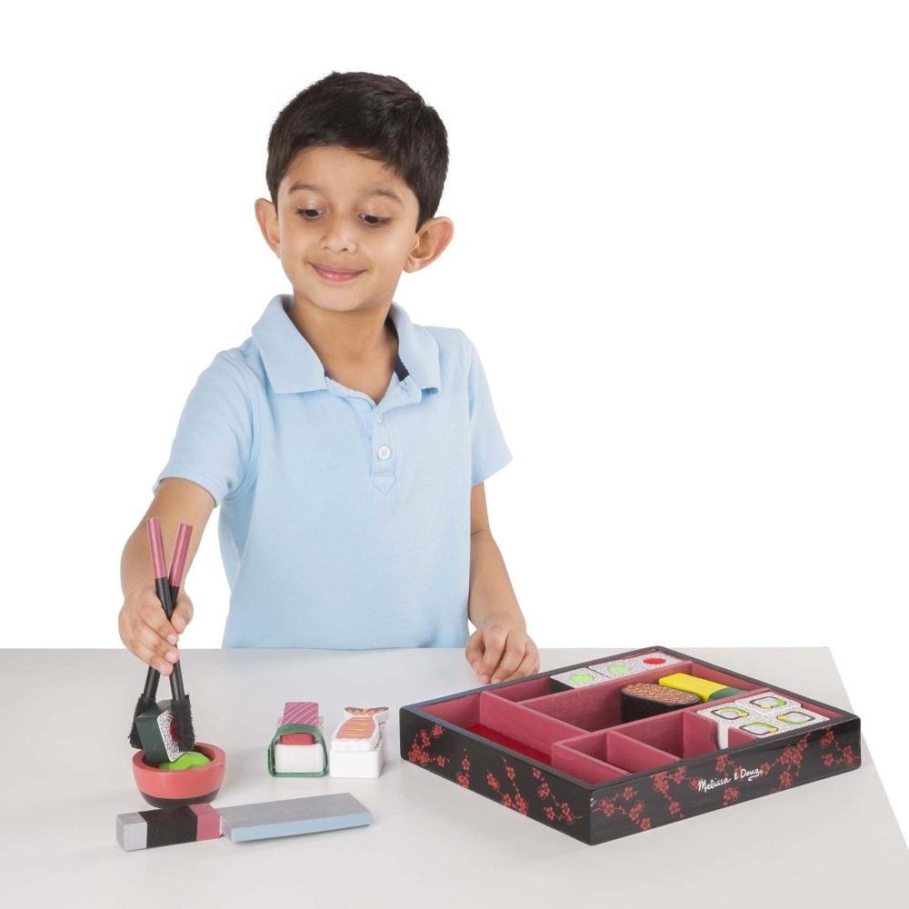 Melissa & Doug Sütés-főzés, sushi fa játékszett
