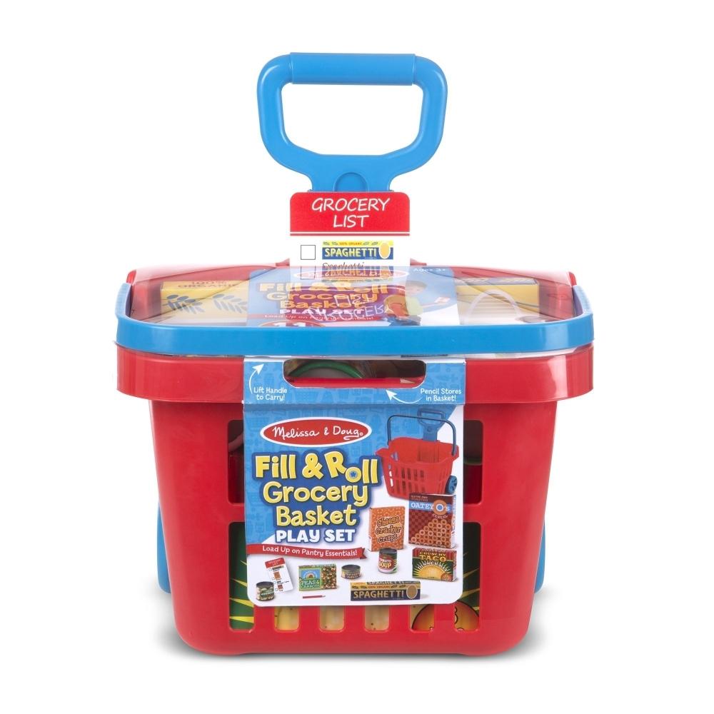 Melissa & Doug Szerepjáték, Gurulós bevásárlókosár