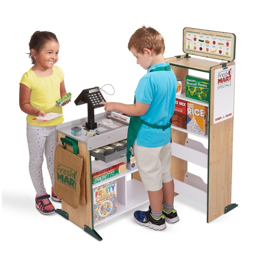 Melissa & Doug Szerepjáték kellékek, Élelmiszer bevásárló szett