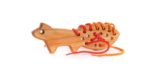 31420 String toy - Squirrel - natural color