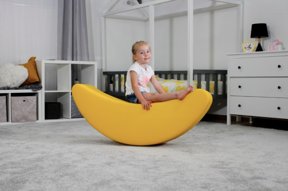 Soft Play Rocking Toy - Banana (1, yellow)