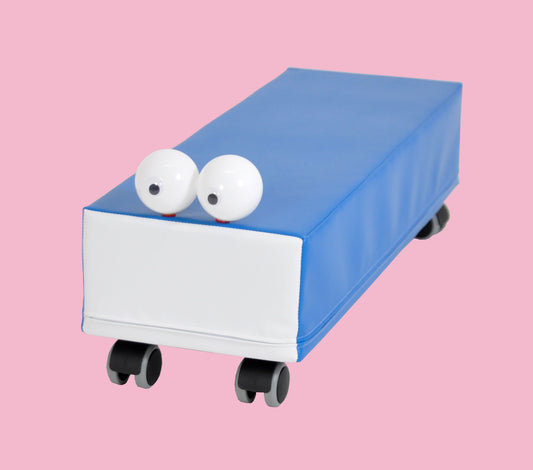 Soft rolling toy - Little Surfer Long Daddy - blue