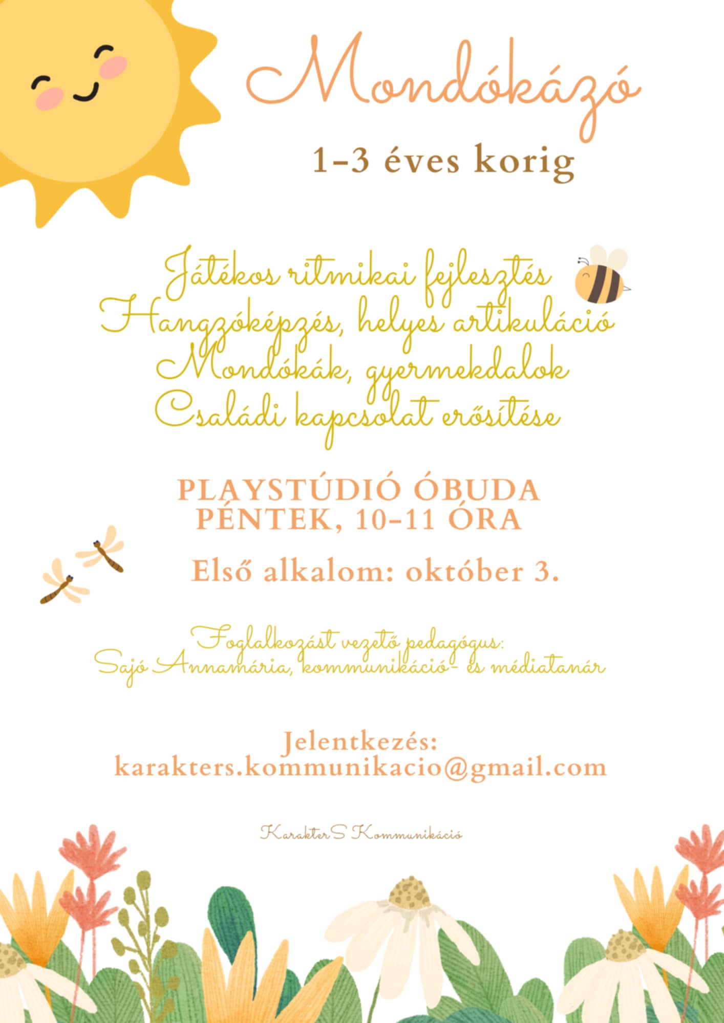 Foglalkozások gyerekeknek Óbudán