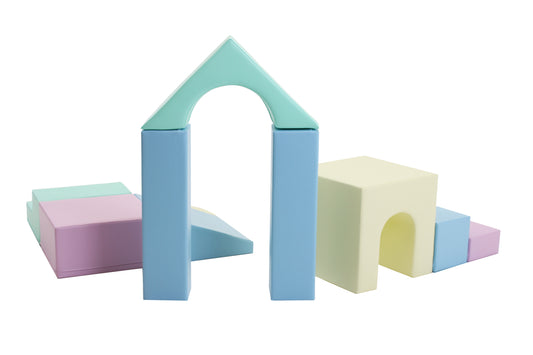 Multifunctional Foam Play Set (#21_5, pastell colours)