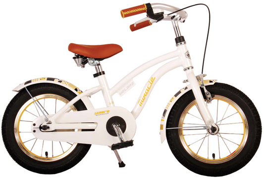 Volare Miracle Cruiser gyerekbicikli - lány - 14 colos - 4-5 éveseknek - fehér