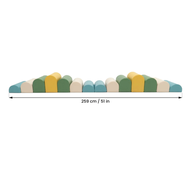 IGLU puha formák mozgásfejlesztő szett #38 (14 db-os)