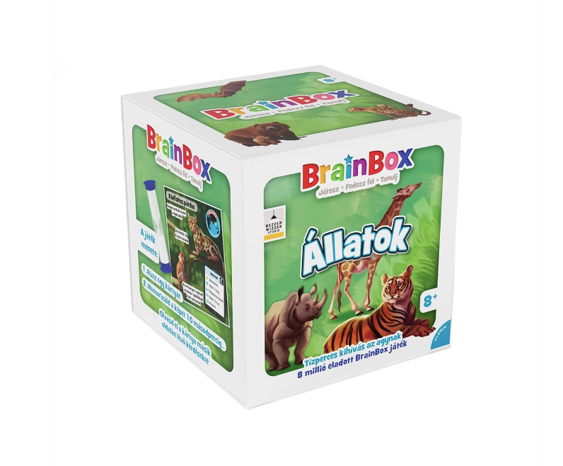 BrainBox Állatok társasjáték - új kiadás