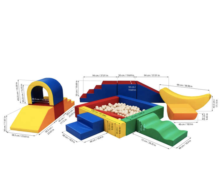 IGLU puha formák parti szett (nagy méretű)