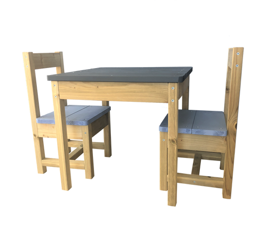 Záhradný detský stôl T4 so stoličkami